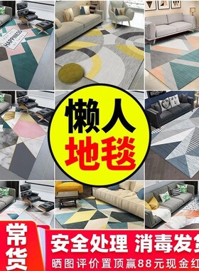 Carpet Living Rloom washfree Home Large Nordic bedroom inter