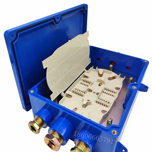 四通24芯六通48芯矿用光纤接线盒FHGF4型FHG6型 塑 防水防锈