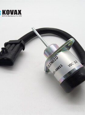 KOVAX 1G925-60011挖掘机熄火开B关 熄火电磁阀1503ES-12A5UC4S