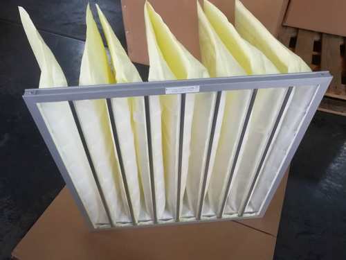 速发中效袋式过滤合F6Fo7F8F9复器I静电尘袋式空调防棉铝框镀锌框