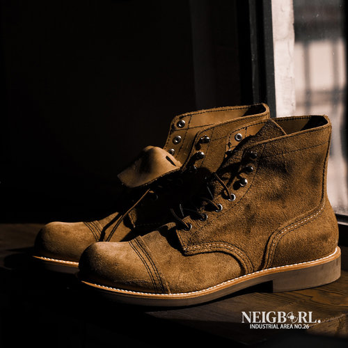 【8111在路上】NEIGBORL钊叔制美式复古伞兵靴百搭休闲工装靴