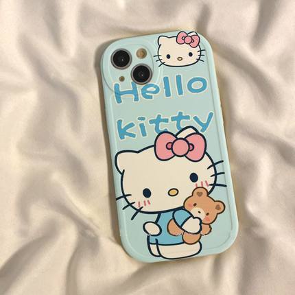 KT猫适用小米8手机12s壳11卡通10/9se防摔redmi红米note7保护k20K30至尊i青春c版k40k50k60可爱5x6x9a10a软套