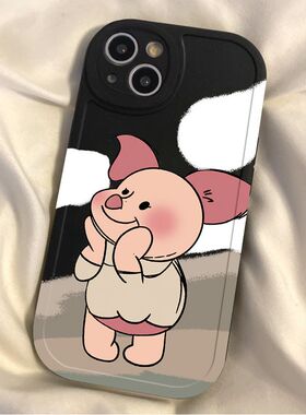 维尼熊适用OPPO Reno8Pro手机壳A96/A92/A93保护套findX5p卡通reno11女r11s/r15x可爱realmGT2男R17软a52/a56