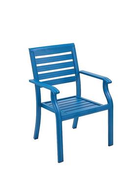 全铝台户桌外椅组合外室铝家具别墅露单ZF5000C椅单椅阳台桌椅铝