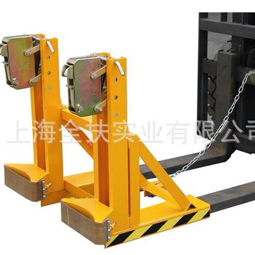 供应桶夹具夹 重型双桶夹具 重型鹰双嘴双桶EMV夹配合叉油车使用