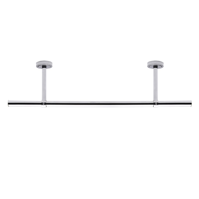 厚2mm阳台f晾衣杆墙上固定式晒衣杆吊杆挂衣杆顶装吊座晾衣架神器