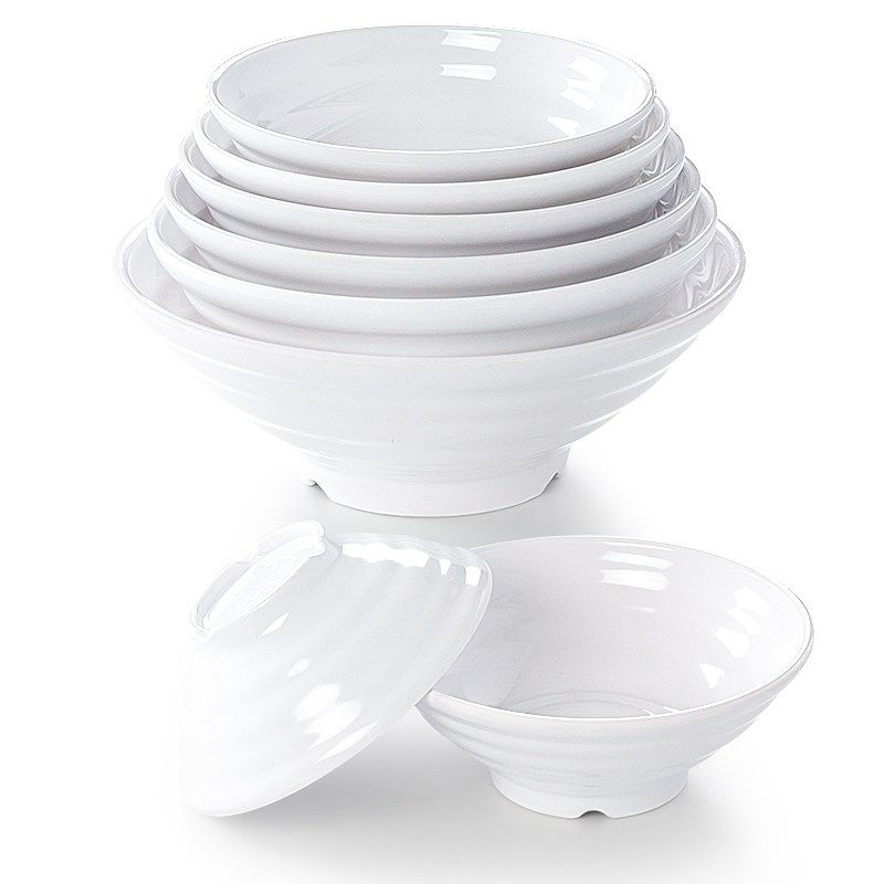 特价清仓密胺餐具白n色面碗商用面馆专用牛肉面碗米线碗麻辣烫大,餐饮具,碗,淘宝优惠券,粉丝福利购,淘宝优惠卷