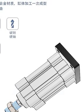 SMC型/CP96系列k/标准附件气缸/后法兰型/CP96SG/CP96SDG/32/40/5