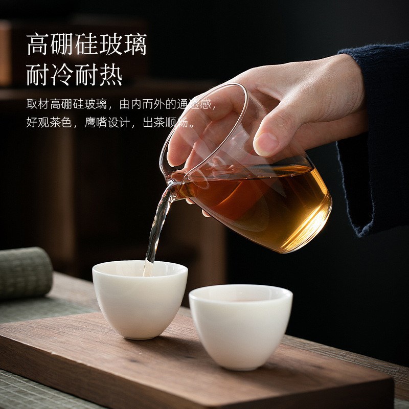 旅行茶具套装便携备白瓷功夫泡茶壶茶K杯简易随身户外包快客杯