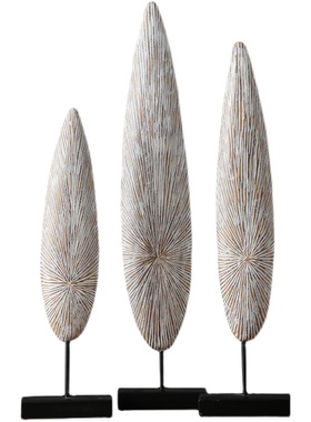 极速玄关家居装饰品电视柜客厅简约现代轻奢N高档艺术品极简工艺