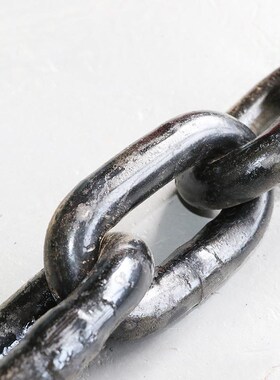 锰钢起重吊装圆环链条 工业矿用25MnV吊葫芦吊Q链18*64起重链条