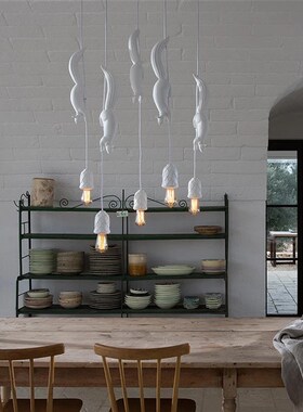 Modern Chandelier Three Colors ColFor Bird Squirrel Shape Mo