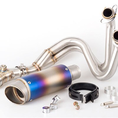 摩托车跑车c音川崎ER6N 改装排气管 ER6F 改装前段ER6N NINJA650R