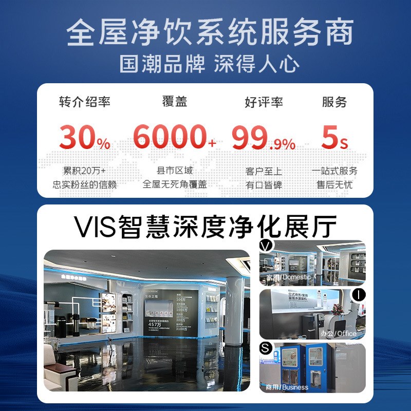富锶小分子团硒矿化弱碱性滤芯小区家用售水机功能X升级富氢滤芯