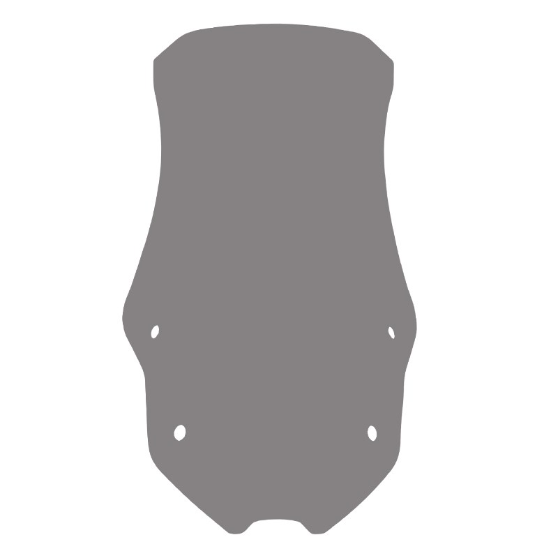 适用三阳巡弋400摩托车XS400T前挡风玻璃防风挡U板拓展杆改装配件