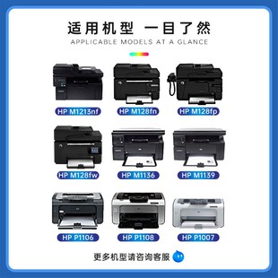 m126a 适用d惠普m1136硒鼓CC388A HP1108 m128f p1106 顺丰