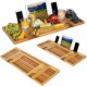 Caddy Bamboo Bathtub 73.5 SHpa Wooden Tray Organi