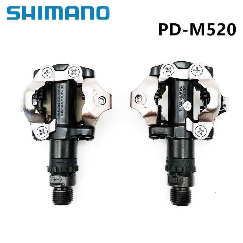 PD M520 Mountain Bike Pedwals  Clipless SPD Pedals MTB Bicyc