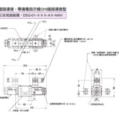 A24 D24B 台湾油研YUKEN电磁阀DSG A100 2B2A A200 A120