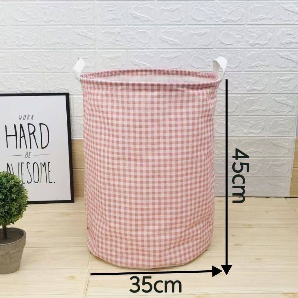 棉麻脏衣篮宿舍衣物可折叠衣篓玩具家用收纳袋防水洗衣杂物收纳桶