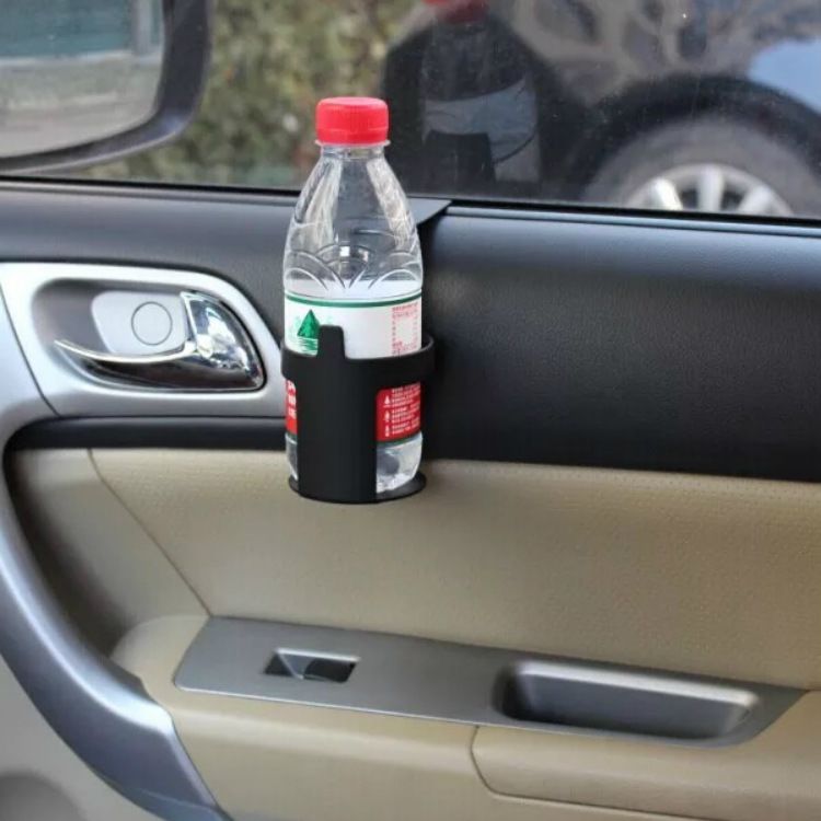 车内水杯架汽车饮料杯架便携式车门挂式杯架车载车用置物架