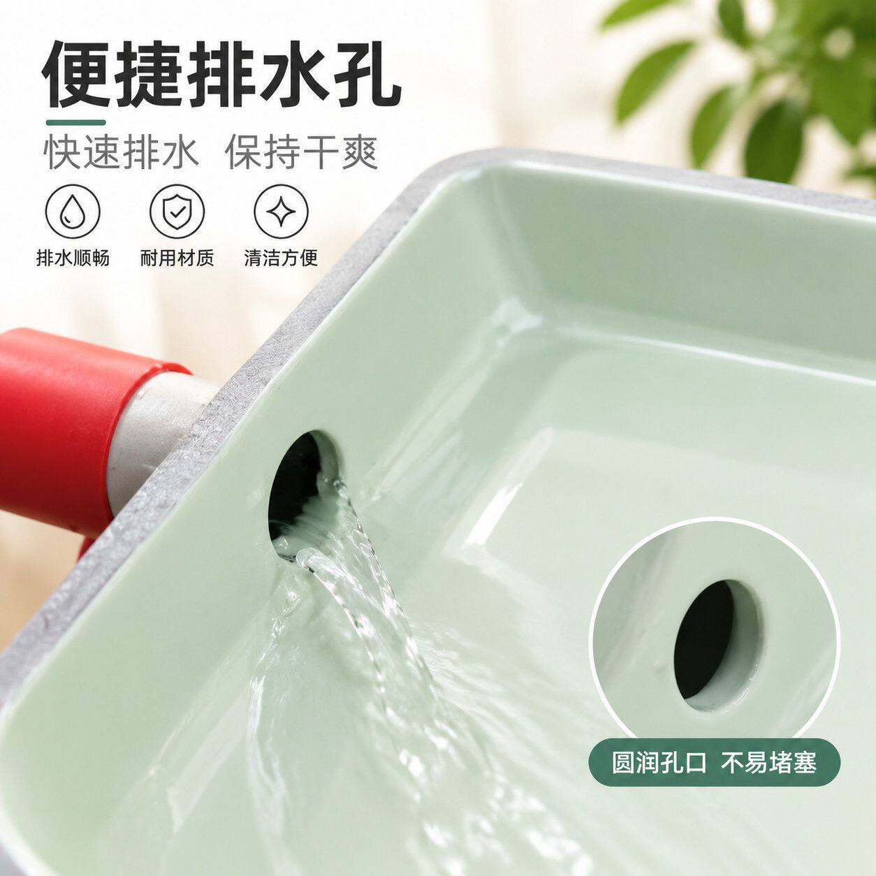 办公室室内漏水空调挂机接水盘滴水耐用带排水专用接水神器