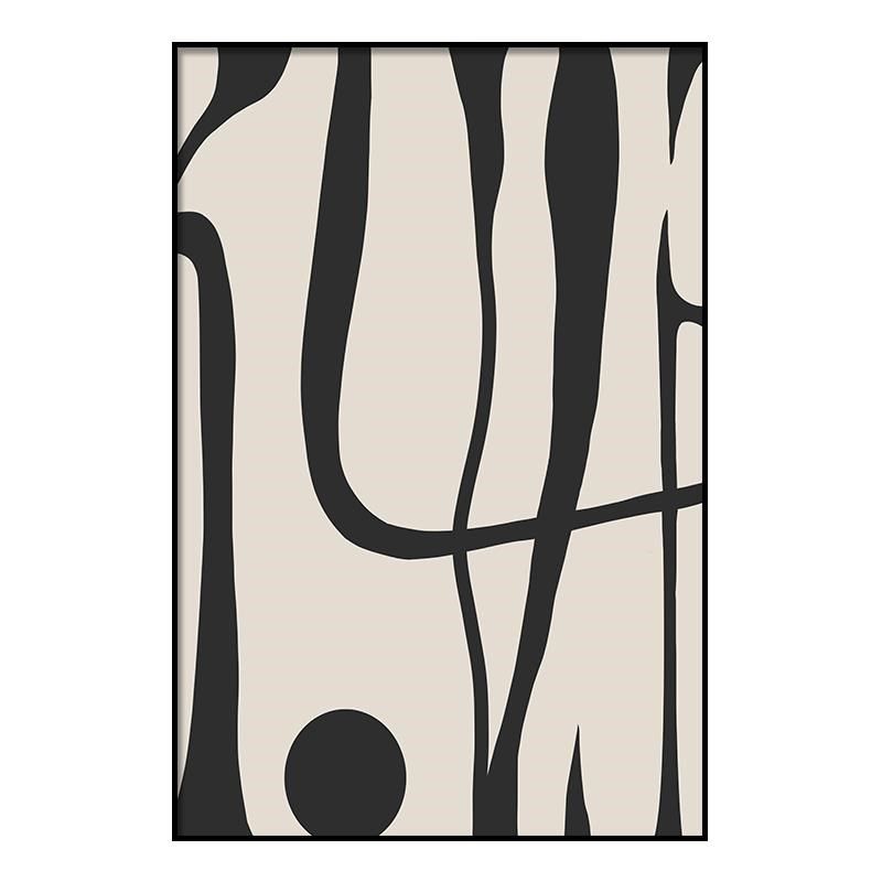 极简黑白灰客厅装饰画高级感意大利C抽象落地画玄关沙发背景墙挂,家居饰品,现代装饰画,淘宝优惠券,粉丝福利购,淘宝优惠卷