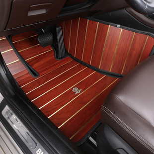 广汽埃安aiogn y/aion s/aion v实木汽车脚垫专用木地板内饰改装