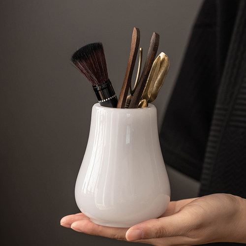 琉璃茶道六君子套装家用功夫茶具茶E道配件大全黑檀木茶夹茶针茶