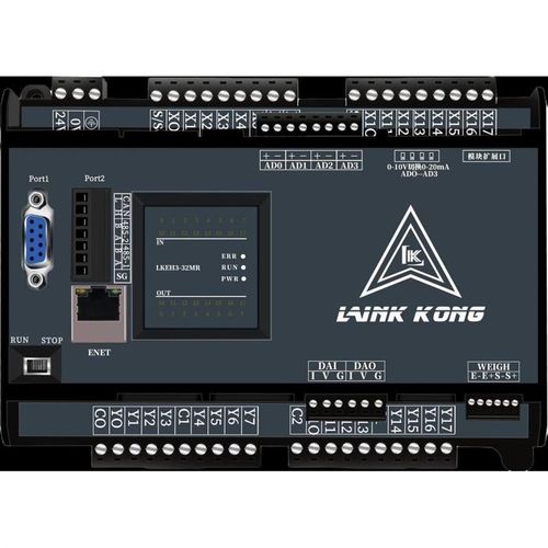 领控PLC工控板国产编r程控制器LKEH3以太网8轴台达系列