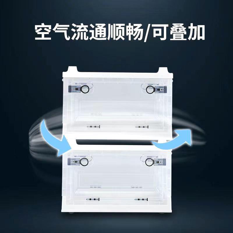 亚克宠叠物墅箱仓鼠笼子透明透力气超大别可折便带外笼豪携华芦