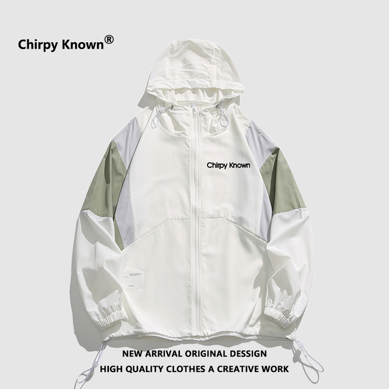 Chirpy KnownUPF50+防晒衣男夏季冰丝透气防紫外线外套情侣皮肤衣