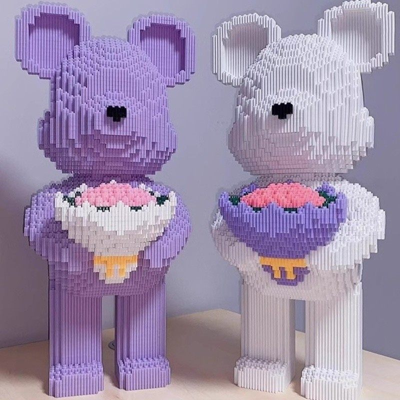 适用于乐高暴力熊2025新款积木拼图大摆件男女孩益智拼装玩具礼物,玩具/童车/益智/积木/模型,积木人,淘宝优惠券,粉丝福利购,淘宝优惠卷