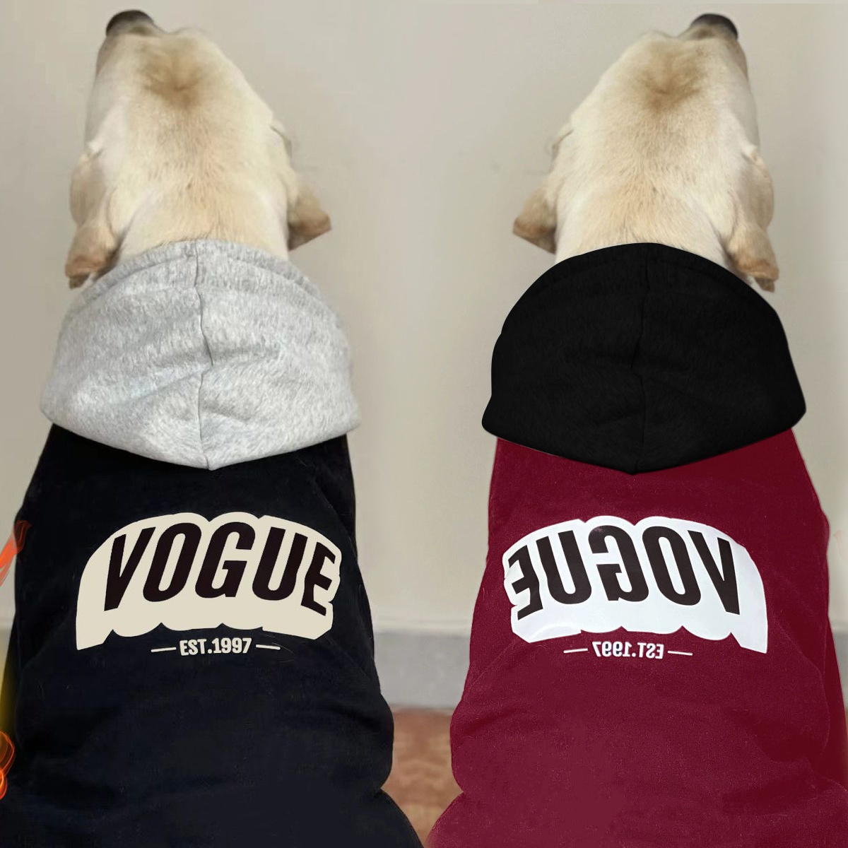 宠物狗狗衣服连帽卫衣中大型犬