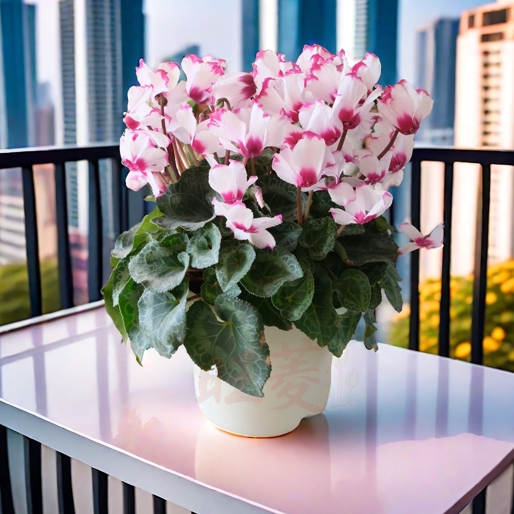 仙客来盆栽带花特大号兔子花卉植物室内重瓣蝴蝶兰好养苗庭院阳台