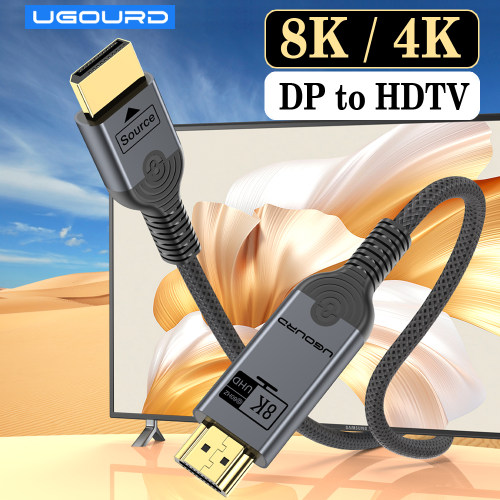 dp转hdmi线转接器8k高清连接线4K电脑显示屏笔记本显卡接口外接
