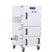 零部件去毛刺粉尘除尘器5.5KW砂轮抛光粉K尘吸尘器 模具磨床集尘