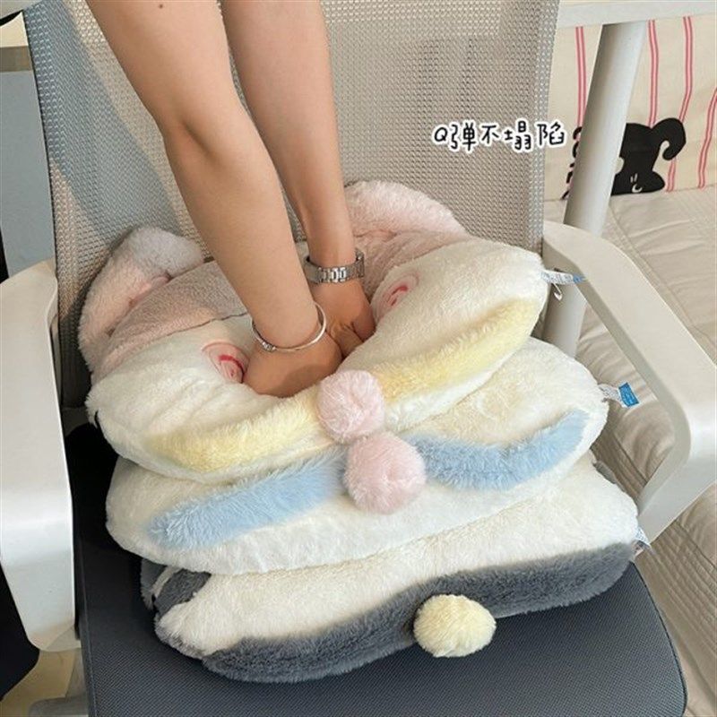 可爱坐垫靠背护腰分体屁r垫办公室久坐神器学生宿舍椅子座垫屁股,居家布艺,椅垫,淘宝优惠券,粉丝福利购,淘宝优惠卷