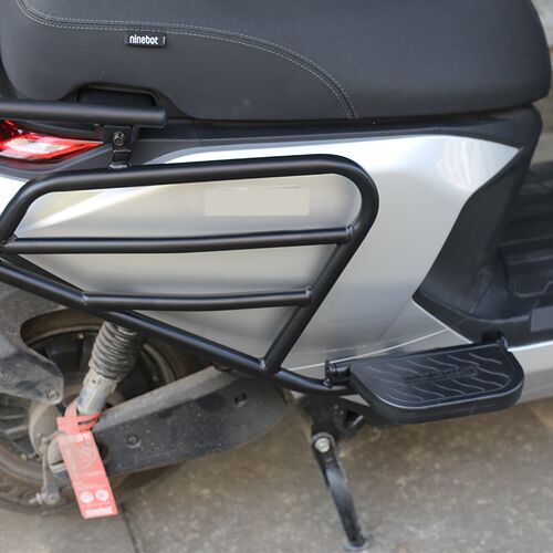 适用九/号电动车M8l5C/M80C护杠保险杠防摔装甲M95c保护架改装配