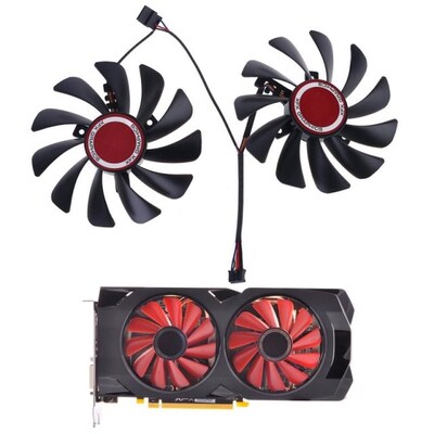 2pcsa 95mm FDC10U12S9-C CF1010U12S Cooler Fan Replace for XF