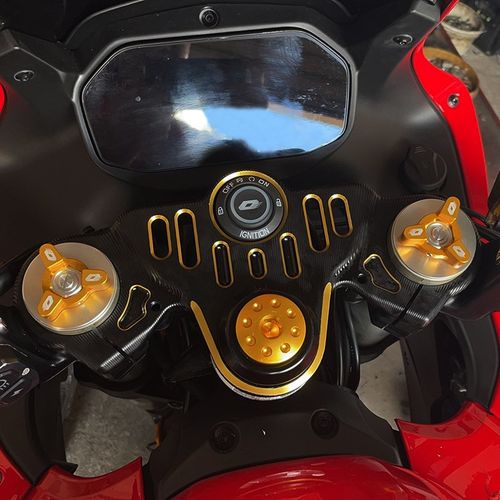 21-23款新款赛600改装双色上联板 三星上联O板2款 降低手把配件