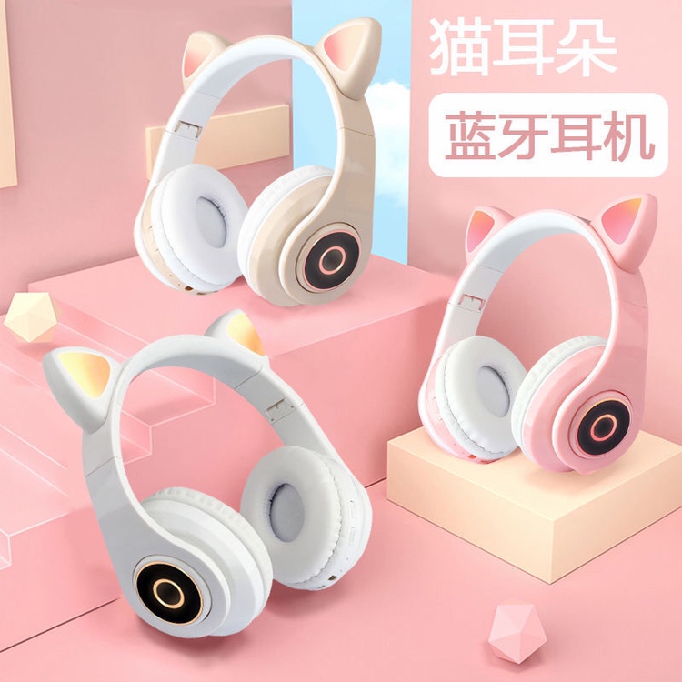 Wireless Headphones Bluetooth Headset FoldableStereo香港跨境