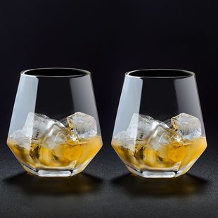 Crystal glass wine bottle decanter set with whisky stora跨境