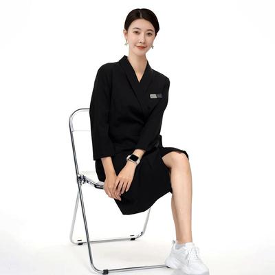 美容师工作服女高端美容院足浴养生会所气质按摩美甲技师工服套装