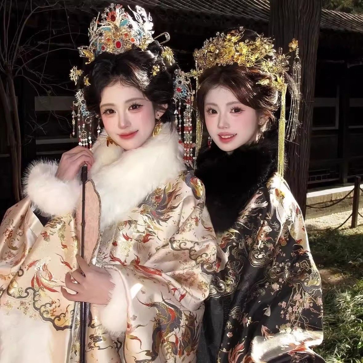 【大明贵女】汉服明制立领对襟长袄重工织金妆花高贵气质国风套装,女装/女士精品,汉服套装,淘宝优惠券,粉丝福利购,淘宝优惠卷