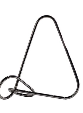 三角形线条摆件家居客厅极简曲线金属样板间软装饰W品设计师礼物