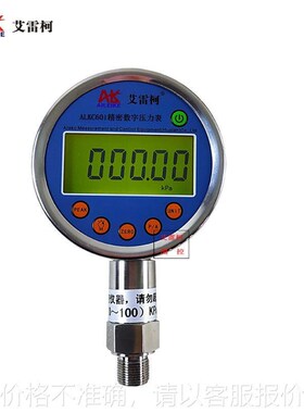 数字压力表ALKC601 (0~ 100)KPKa 5位数显准确度0.1级