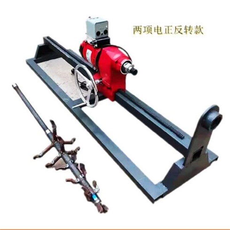 水钻顶管机小型注水打r孔机液压非开挖过路钻孔穿孔机自来水地下