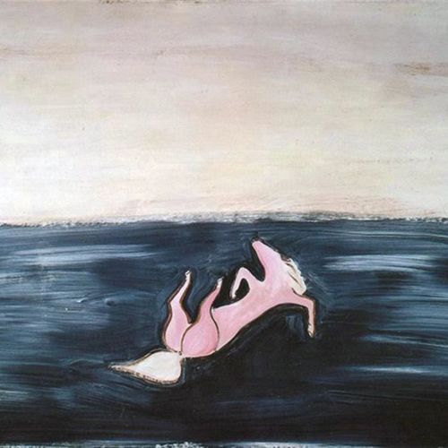 客厅儿童房d挂画手绘临摹复制品常玉油画sanyu打滚的马动物装饰画