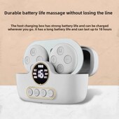 家用便携式 全身按摩器迷你脉冲w颈椎腰背部按摩器物理治疗功能颈